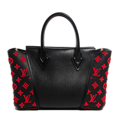 Louis Vuitton Veau Cachemire Tote W BB Black 1 of 8