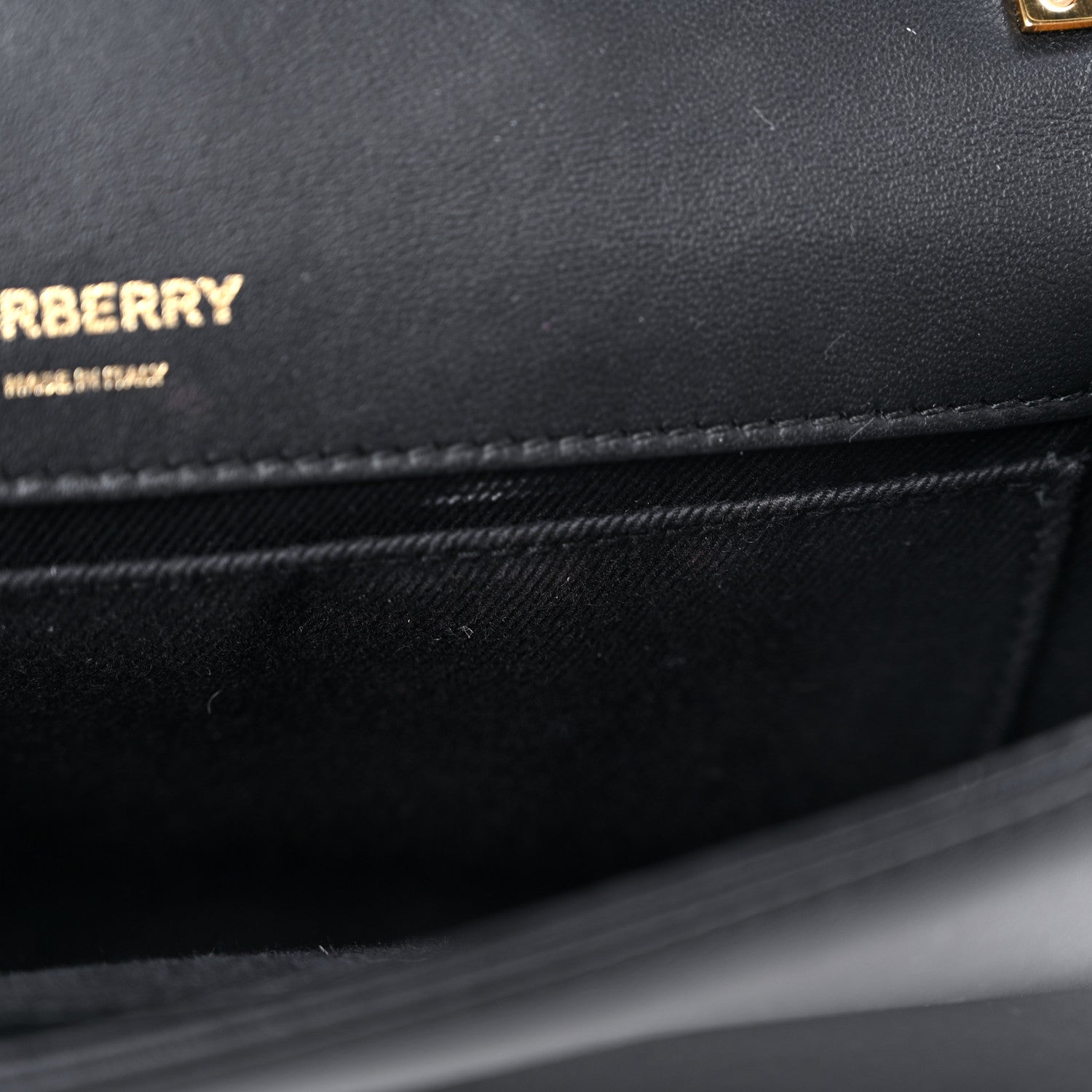 Burberry Lambskin Quilted Small Lola Bag Black 9 of 15