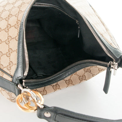 Gucci Monogram Medium GG Twins Hobo Black 7 of 7