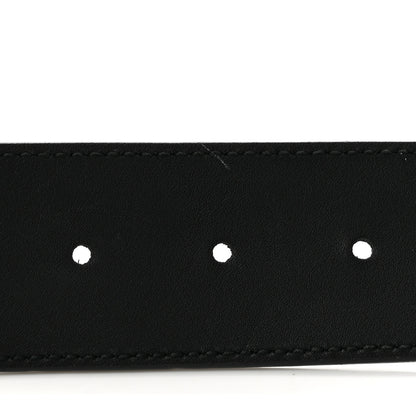 Gucci Calfskin Double G 40mm Belt 80 32 Black 4 of 9