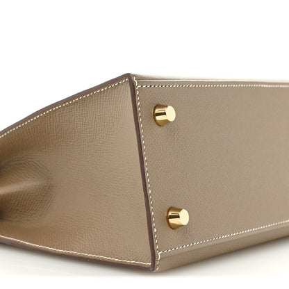 Hermes Epsom Kelly Sellier 25 Etoupe 9 of 13