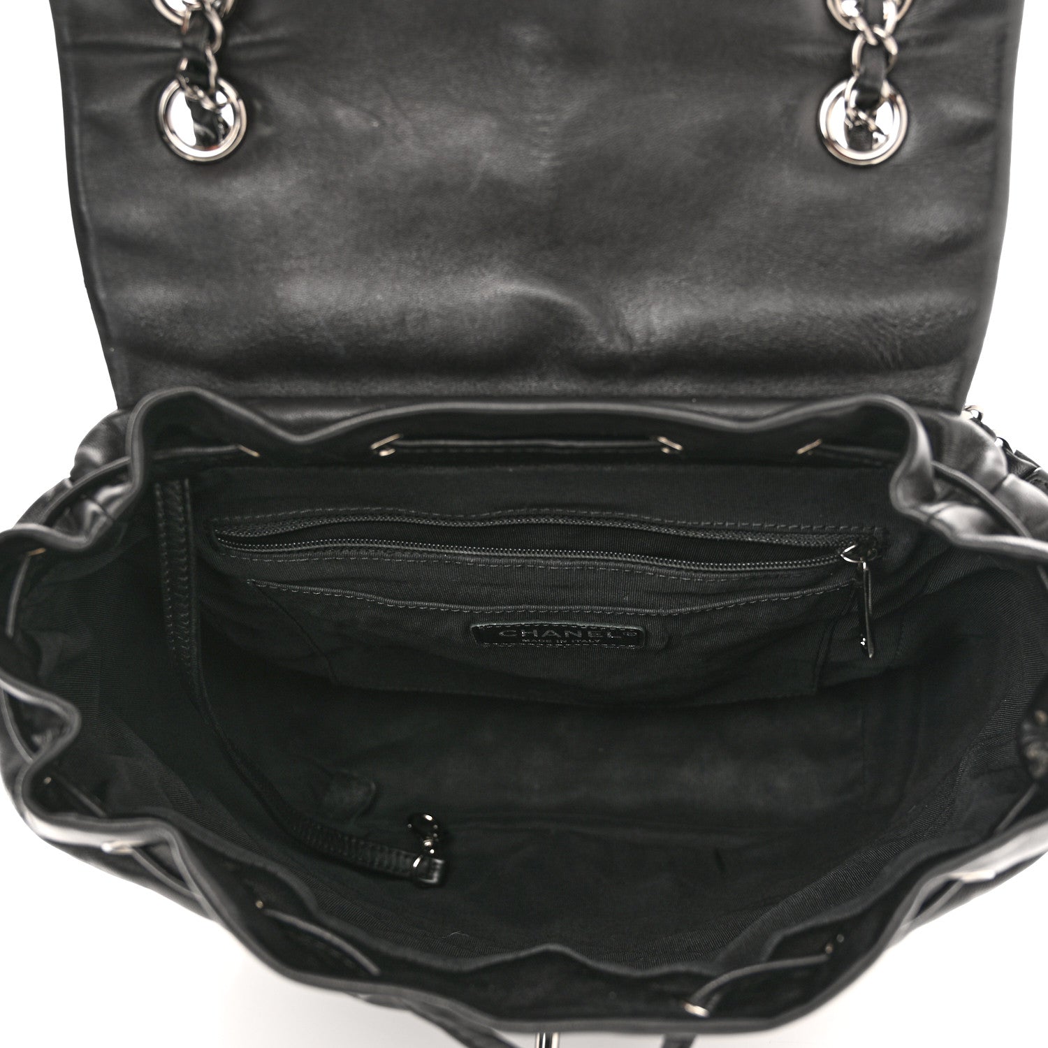 Chanel Lambskin Quilted Large Urban Spirit Backpack Black 5 of 10