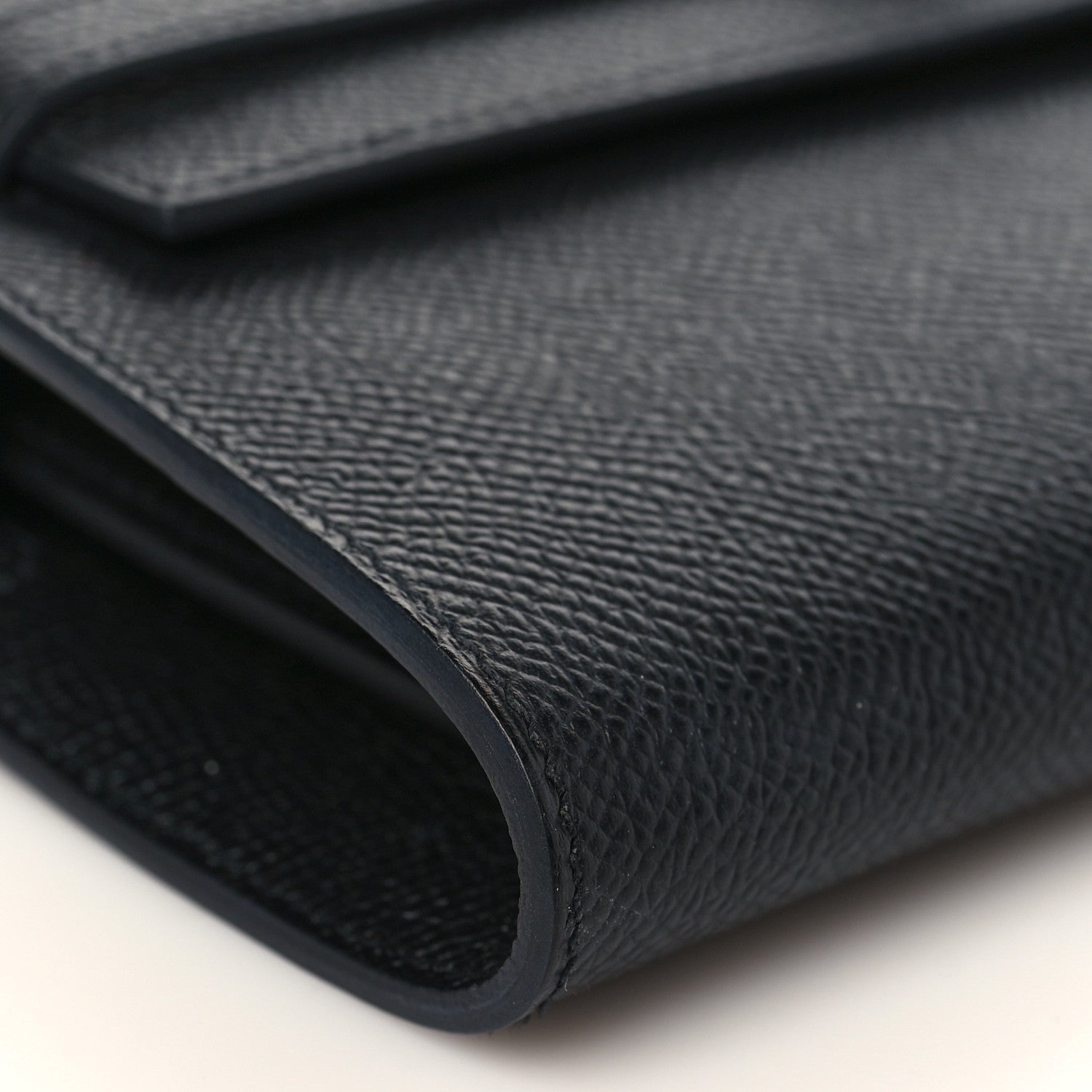 Hermes Epsom Kelly Wallet To Go Black 7 of 8
