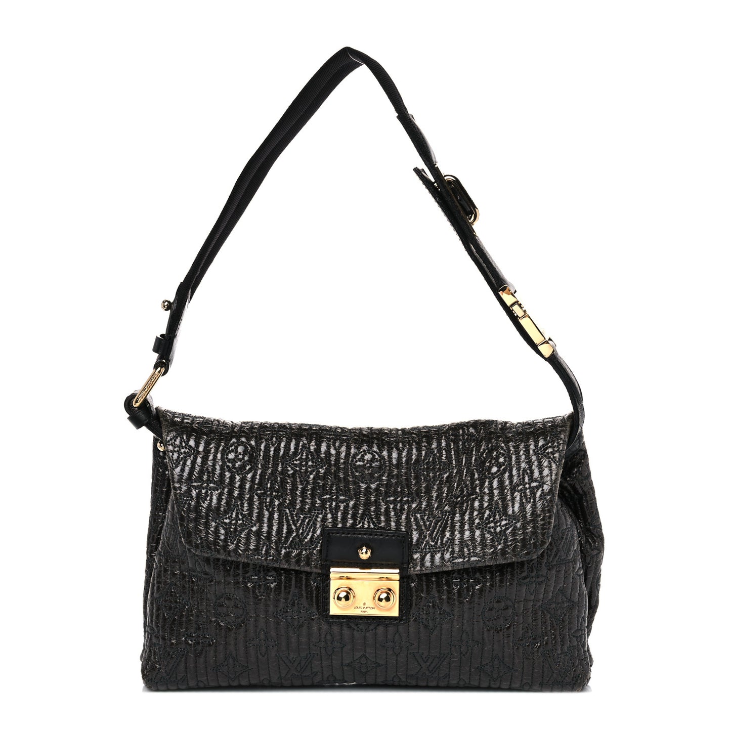 Monogram Motard Pochette Black