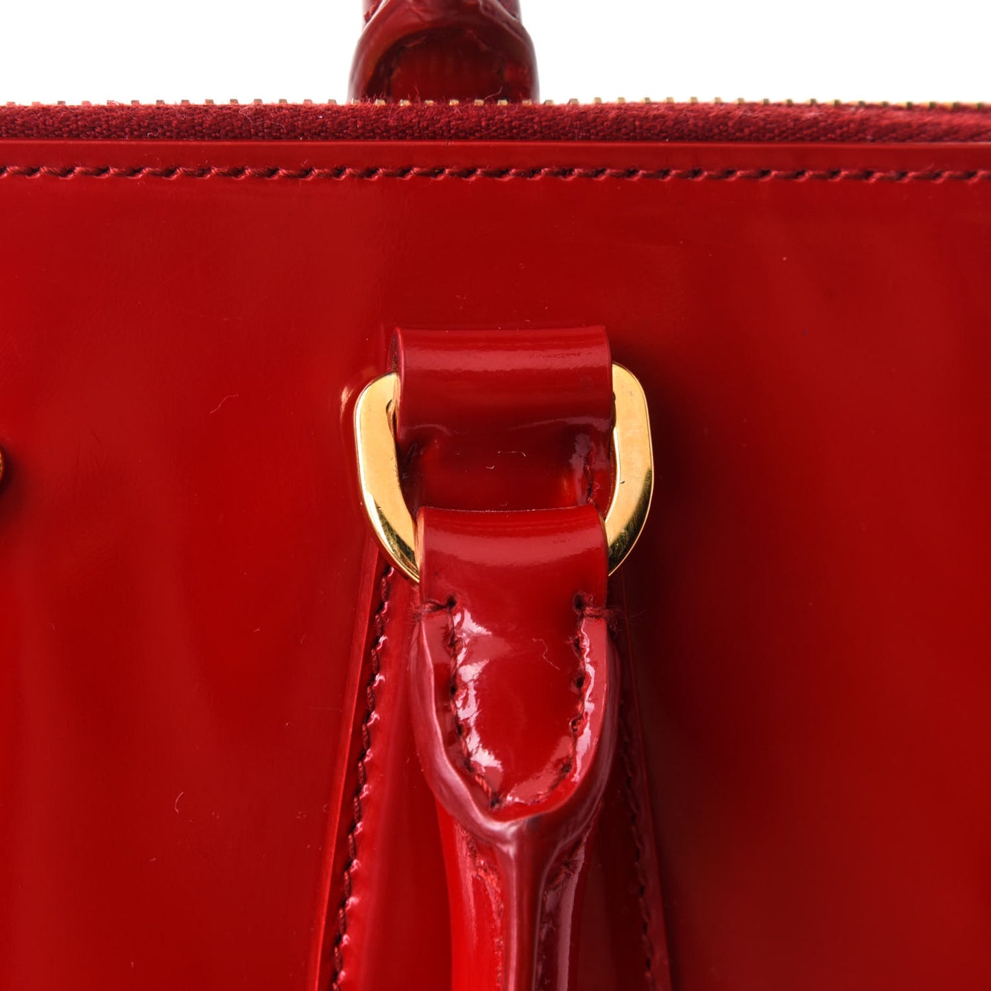 Spazzolato Large Promenade Tote Rubino