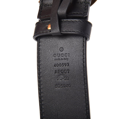 Gucci Calfskin Double G 40mm Belt 70 28 Black 5 of 5