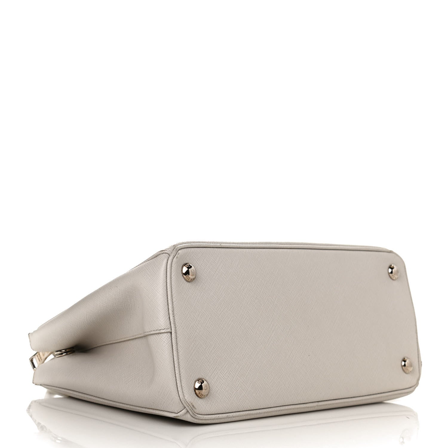 Prada Saffiano Medium Galleria Double Zip Tote Pomice 3 of 11