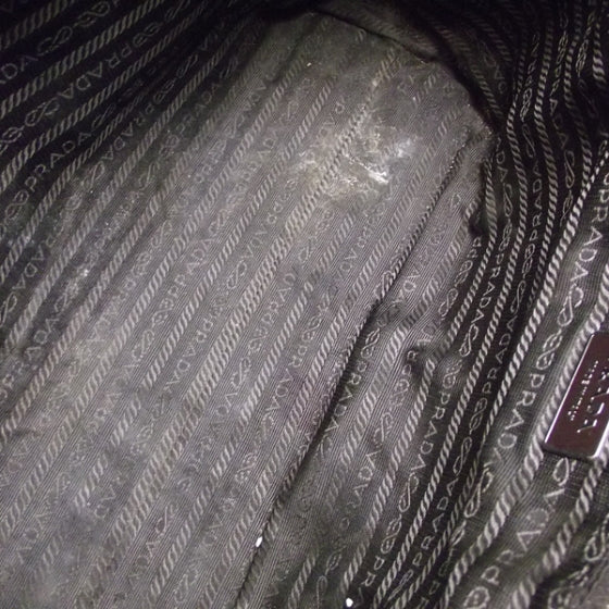 Prada Leather Tote Brown 7 of 11