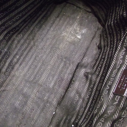 Prada Leather Tote Brown 7 of 11