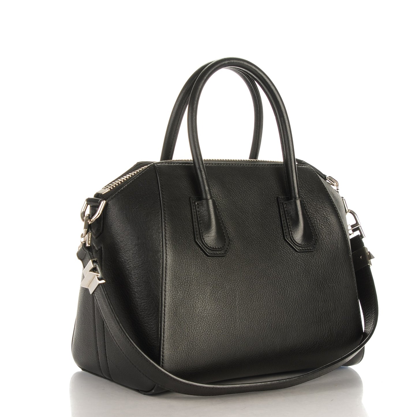 Sugar Goatskin Small Antigona Black