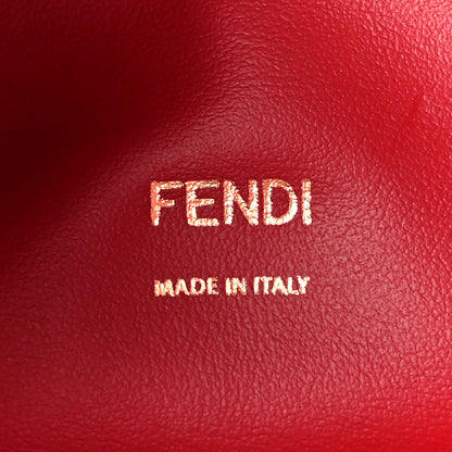 Fendi Vitello Grace Matte Kan U Shoulder Bag Black 7 of 11