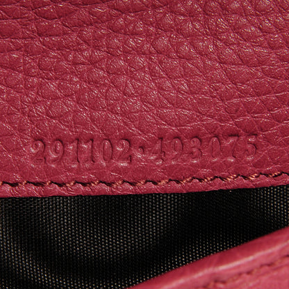 Gucci Calfskin Large Soho Zip Around Wallet Pink 8 of 8