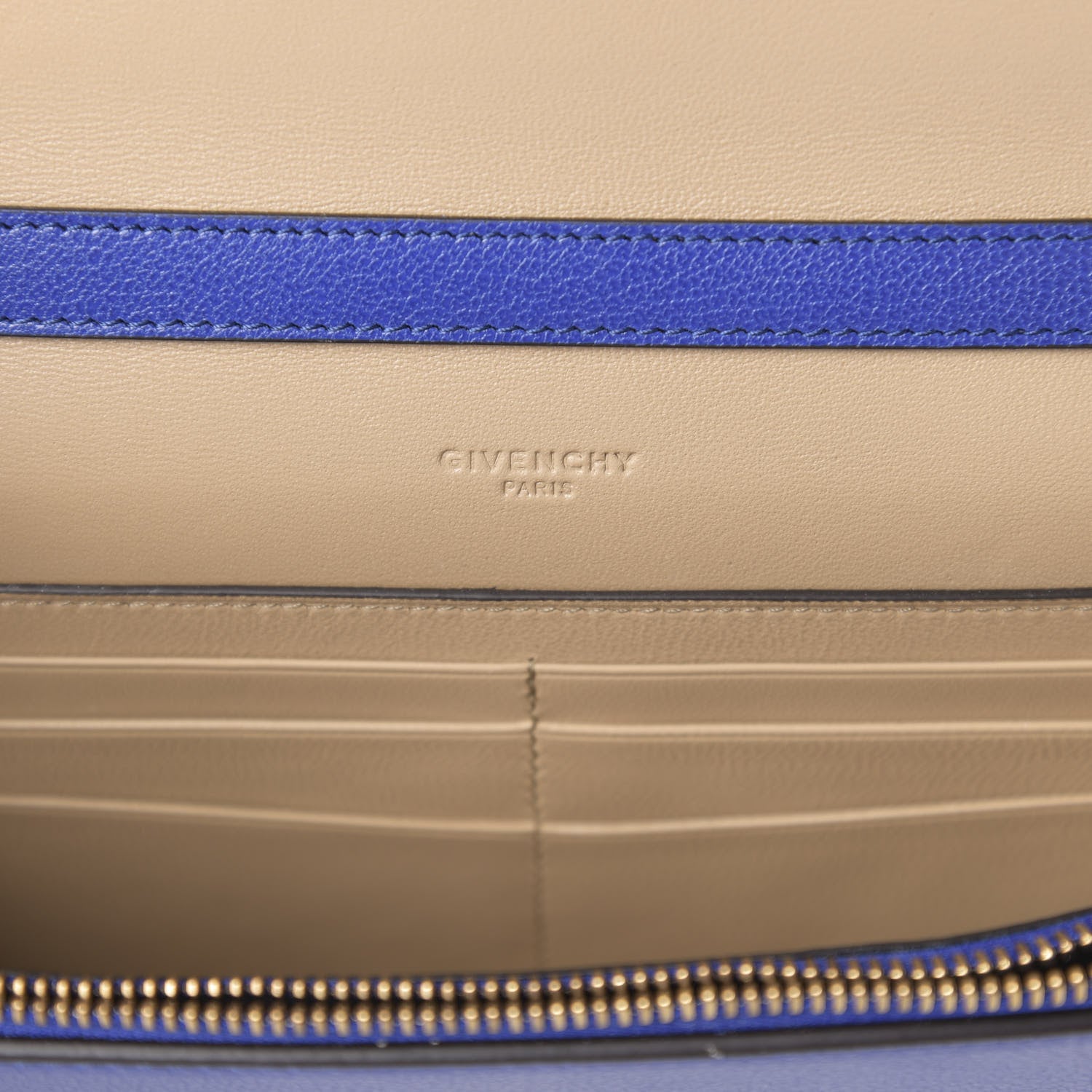 Givenchy Goatskin Suede GV3 Mini Chain Bag Midnight Blue 6 of 9