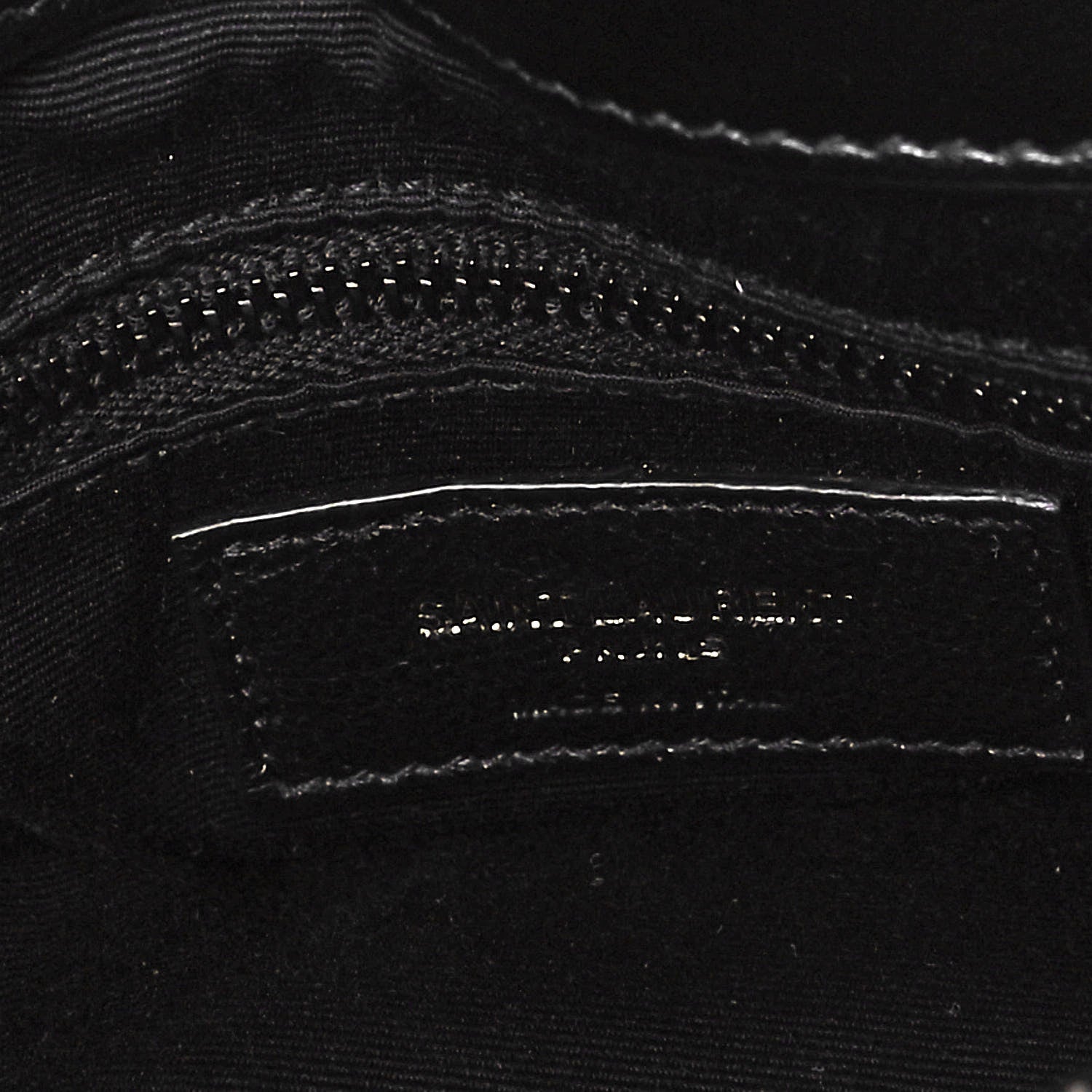 Saint Laurent Calfskin Y Quilted Monogram Medium Loulou Chain Satchel Black 6 of 9