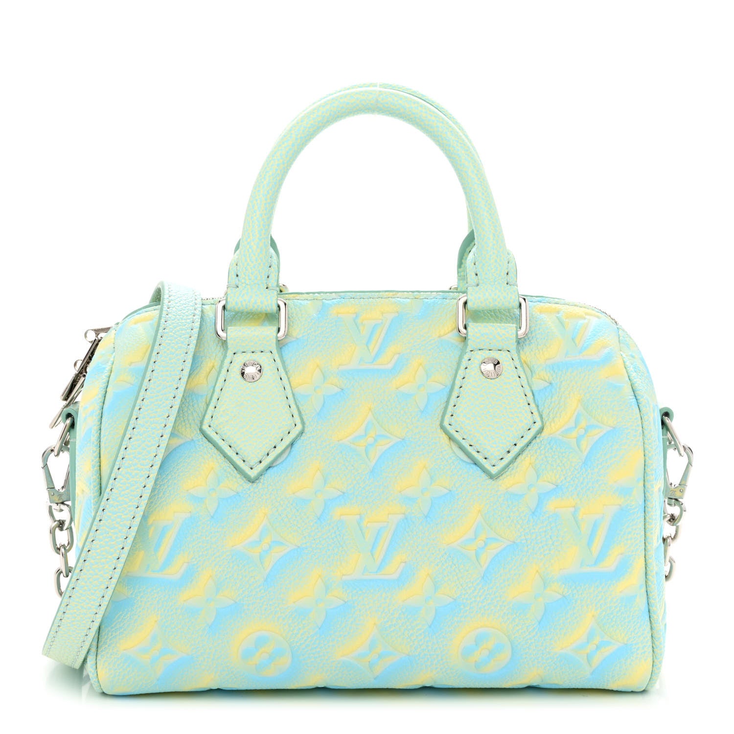 Louis Vuitton Empreinte Monogram Summer Stardust Speedy 20 Water Green 1 of 9