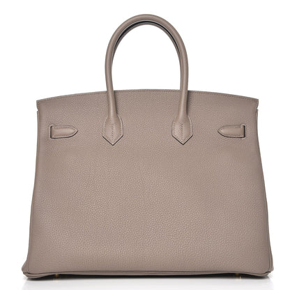 Hermes Togo Birkin 35 Gris Asphalte 5 of 34