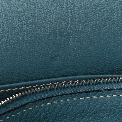 Hermes Taurillon Clemence Jypsiere 34 Blue Jean 10 of 13