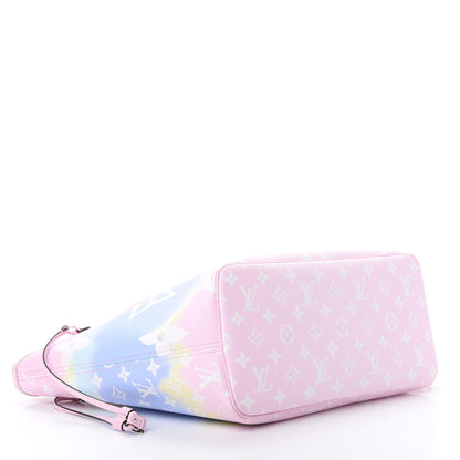 Louis Vuitton Monogram Escale Neverfull MM Pastel 4 of 13