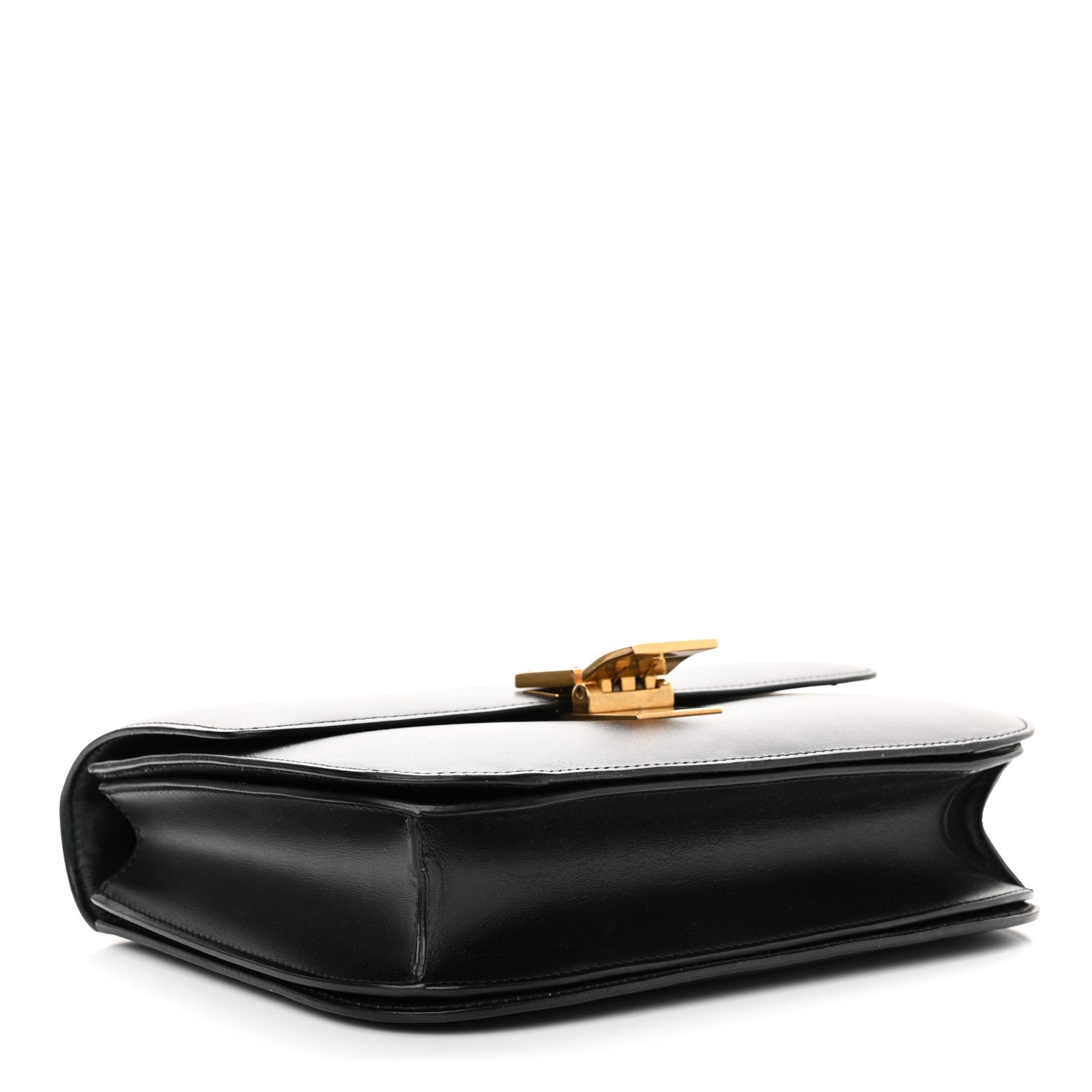 Celine Box Calfskin Medium Classic Box Flap Bag Black 4 of 11