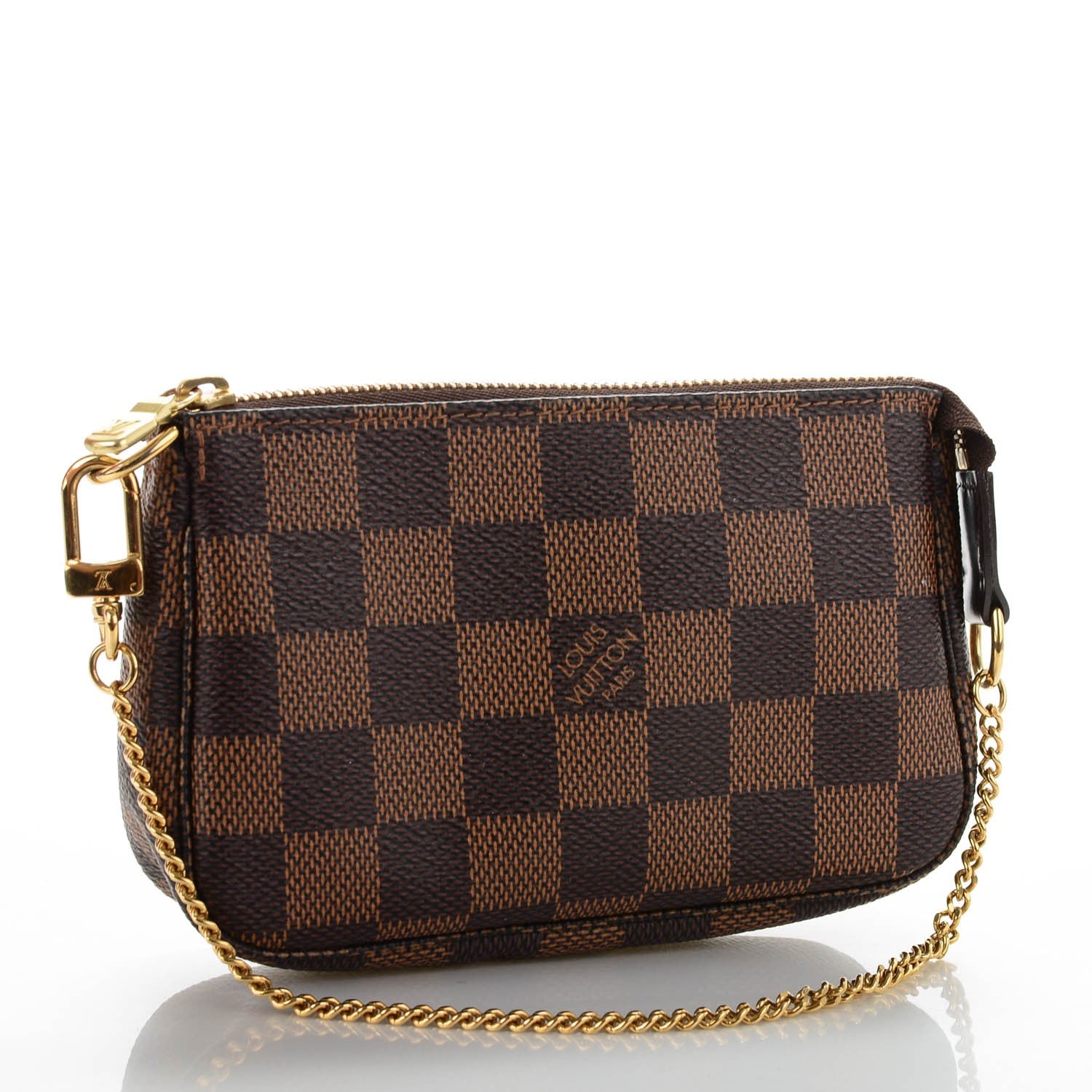 Louis Vuitton Damier Ebene Mini Pochette Accessories 3 of 7
