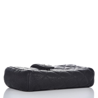 Chanel Caviar Quilted Mini Phone Holder Clutch Black 4 of 11