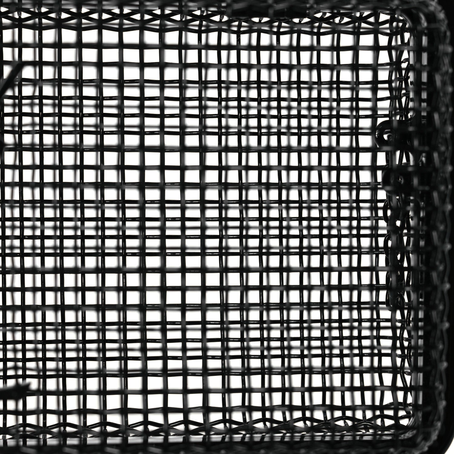 Saint Laurent Brass Lambskin Monogram Cassandre Cage Bag Black 7 of 9