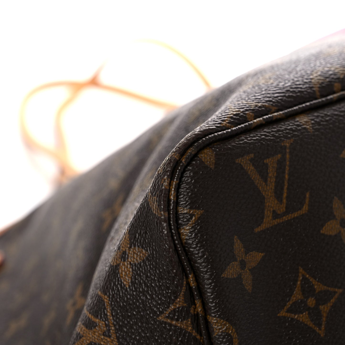 Monogram My LV Heritage Neverfull MM Fuchsia White