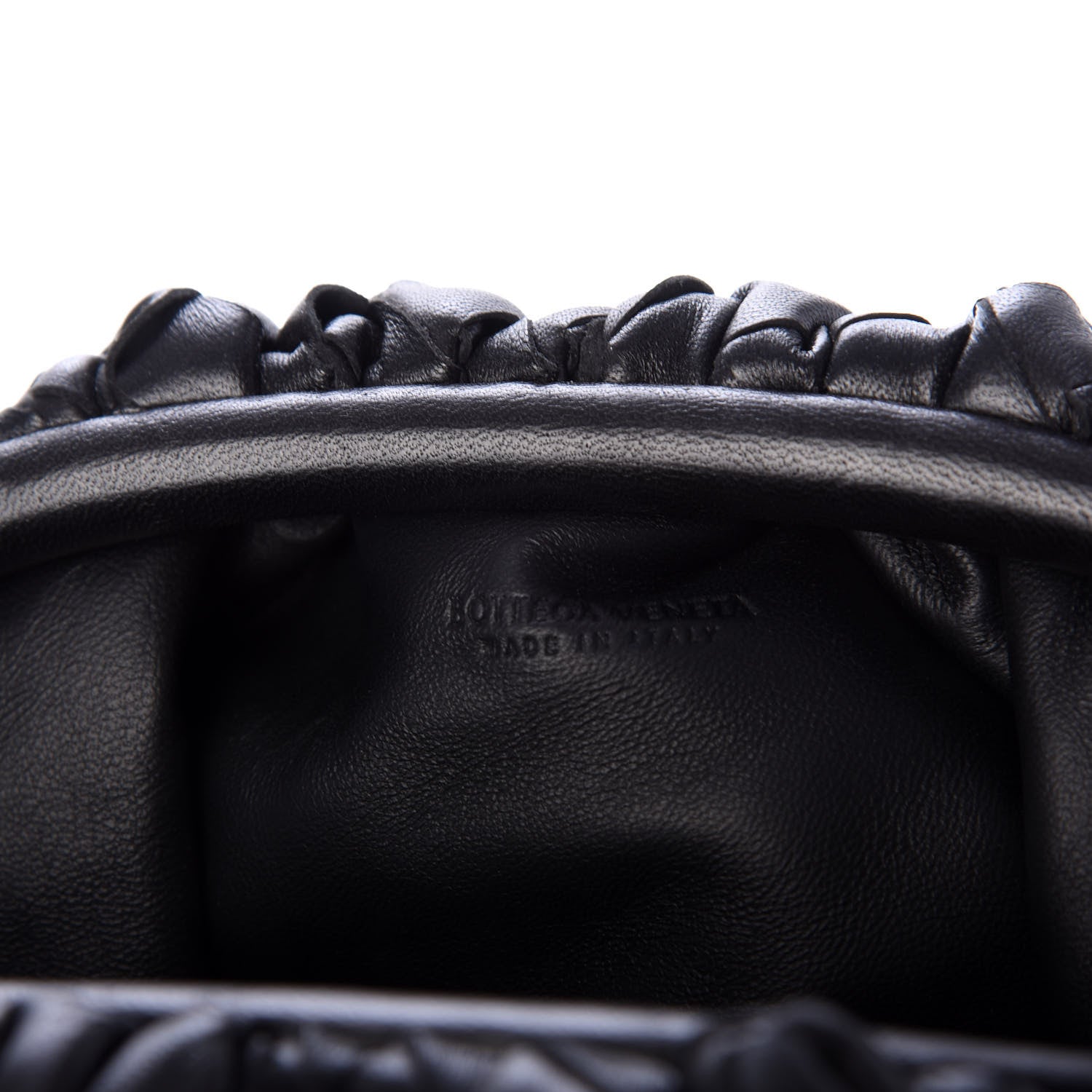 Bottega Veneta Nappa Intrecciato The Mini Pouch Black 6 of 9