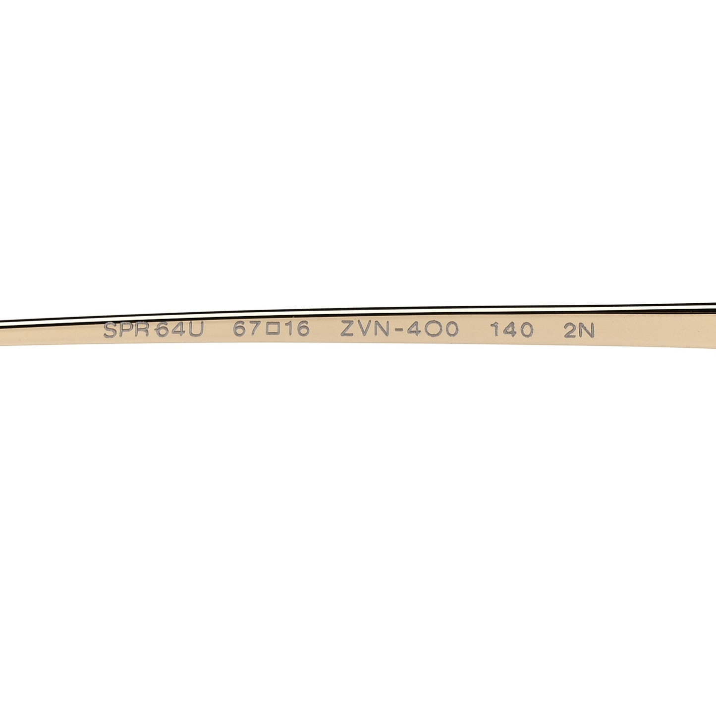Cat Eye Sunglasses SPR 64U Gold