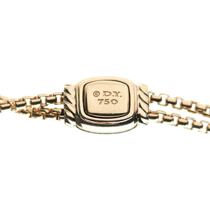 David Yurman 18K Yellow Gold 47mm Continuance Pendant Necklace 6 of 6