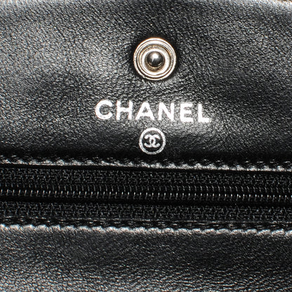 Chanel Caviar Wallet on Chain WOC Black 7 of 7