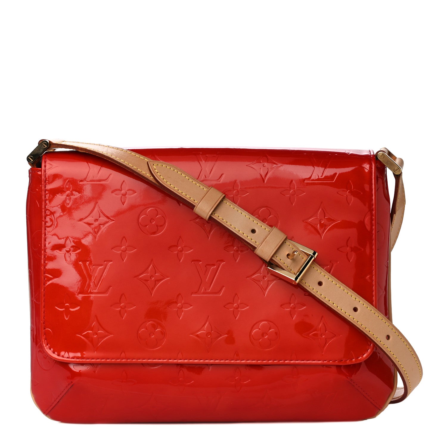 Louis Vuitton Vernis Thompson Street Rouge 1 of 10