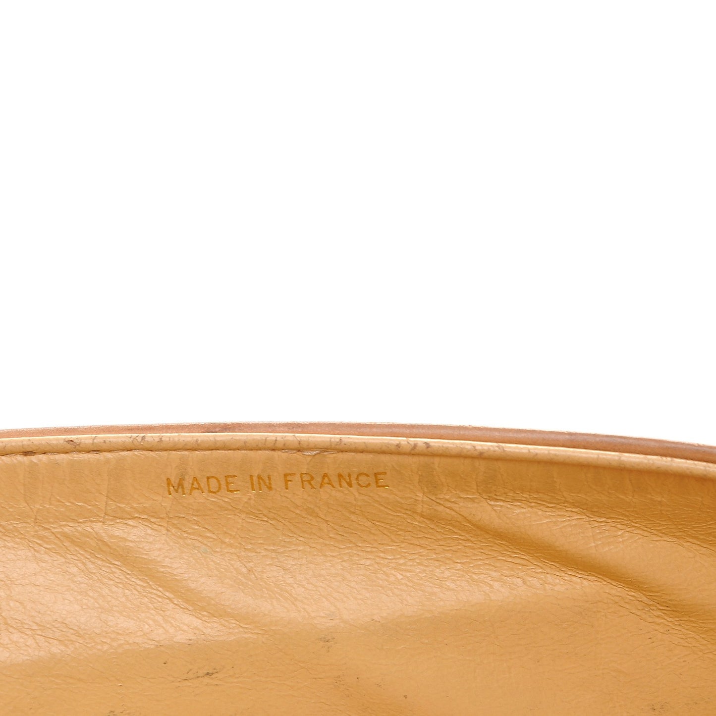 Calfskin Embossed XL Jumbo Flap Natural