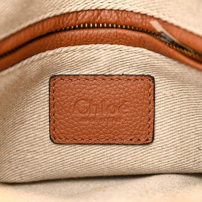 Chloe Calfskin Small Marcie Satchel Tan 6 of 10