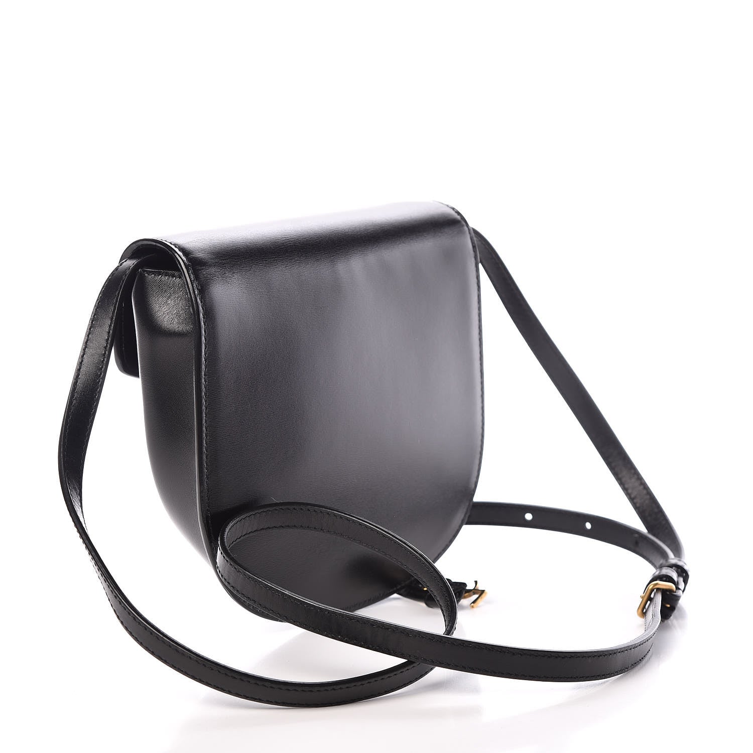 Saint Laurent Calfskin Small Datcha Satchel Bag Black 3 of 9