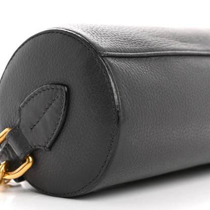 Burberry Calfskin The Barrel Bag Charcoal Grey 10 of 17