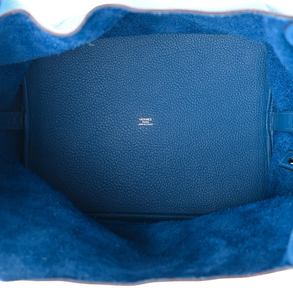 Hermes Taurillon Clemence Picotin Lock 26 MM Mykonos 5 of 13