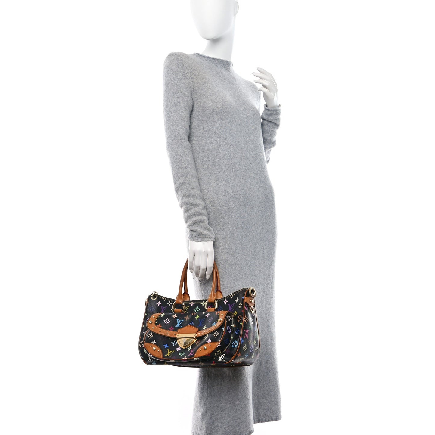 Monogram Multicolor Rita Black