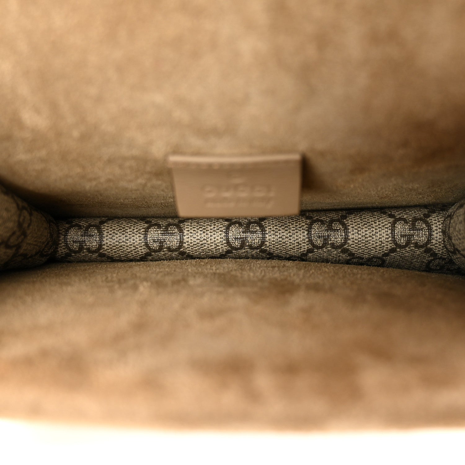 Gucci GG Supreme Monogram Mini Dionysus Shoulder Bag Taupe 5 of 11