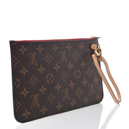 Louis Vuitton Monogram Neverfull MM GM Pochette Cherry 2 of 5