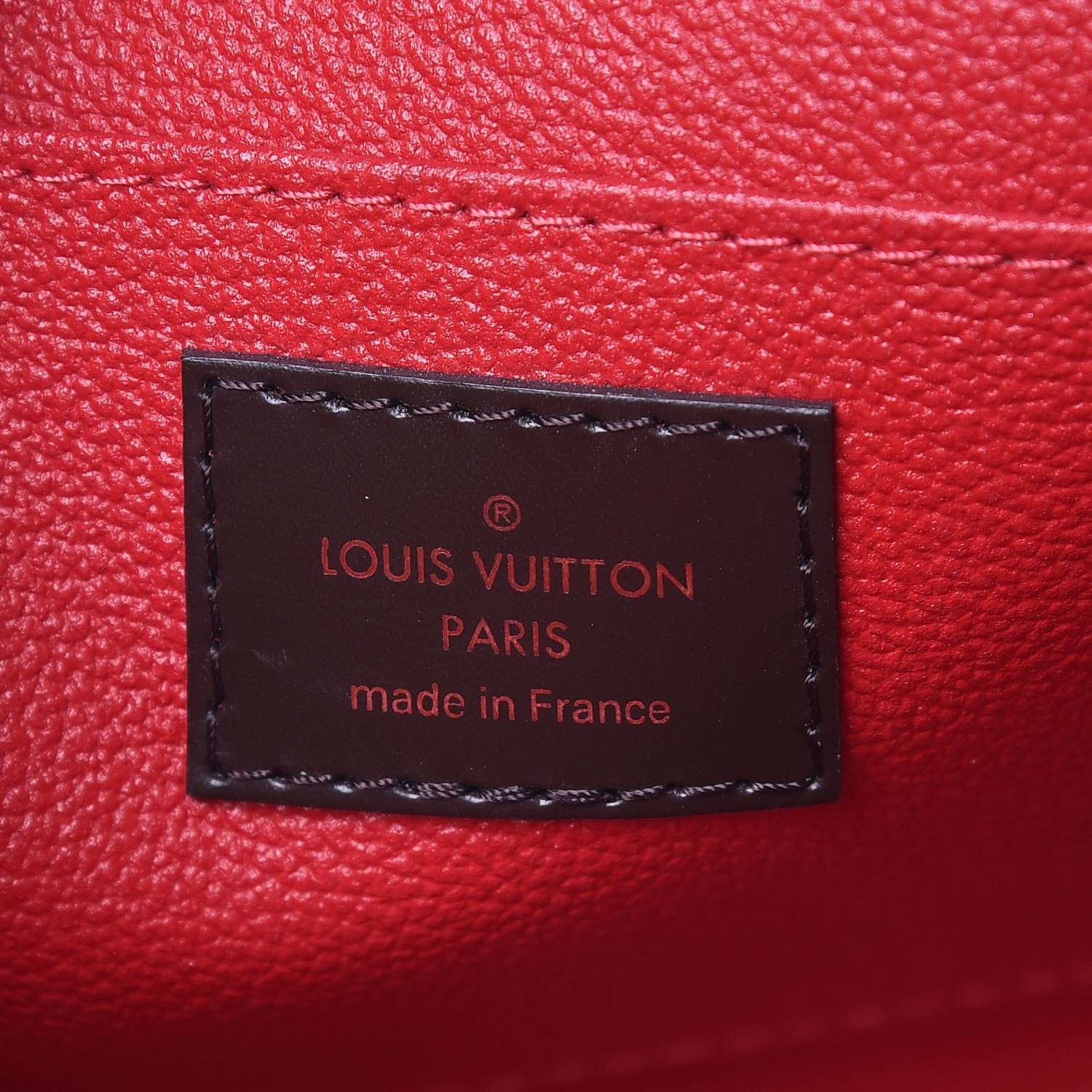 Louis Vuitton Damier Ebene Cosmetic Pouch GM 8 of 8