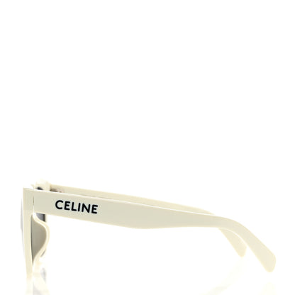 Celine Acetate Sunglasses CL40198F White 3 of 7