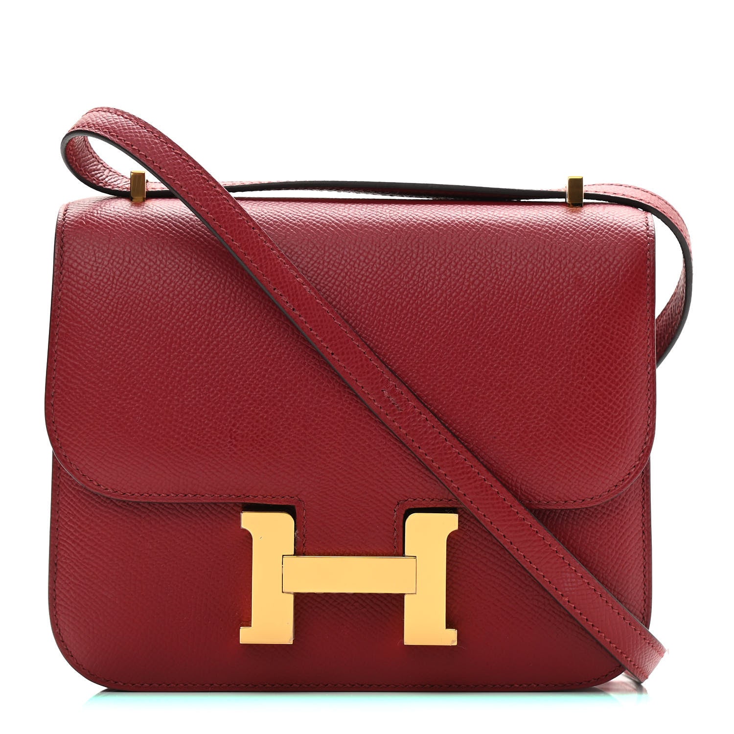 Hermes Epsom Constance 18 Rouge Grenat 1 of 9
