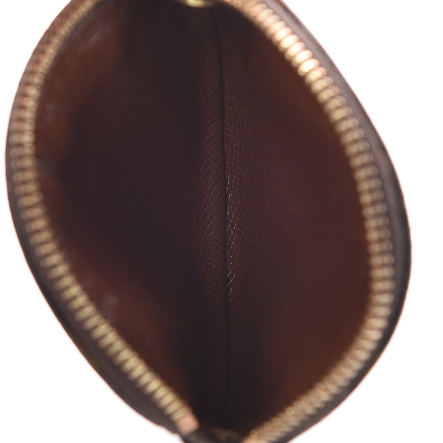 Monogram Round Coin Purse