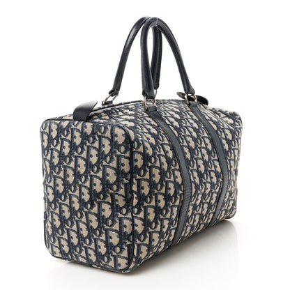 Christian Dior Monogram Duffle Navy Blue 3 of 13