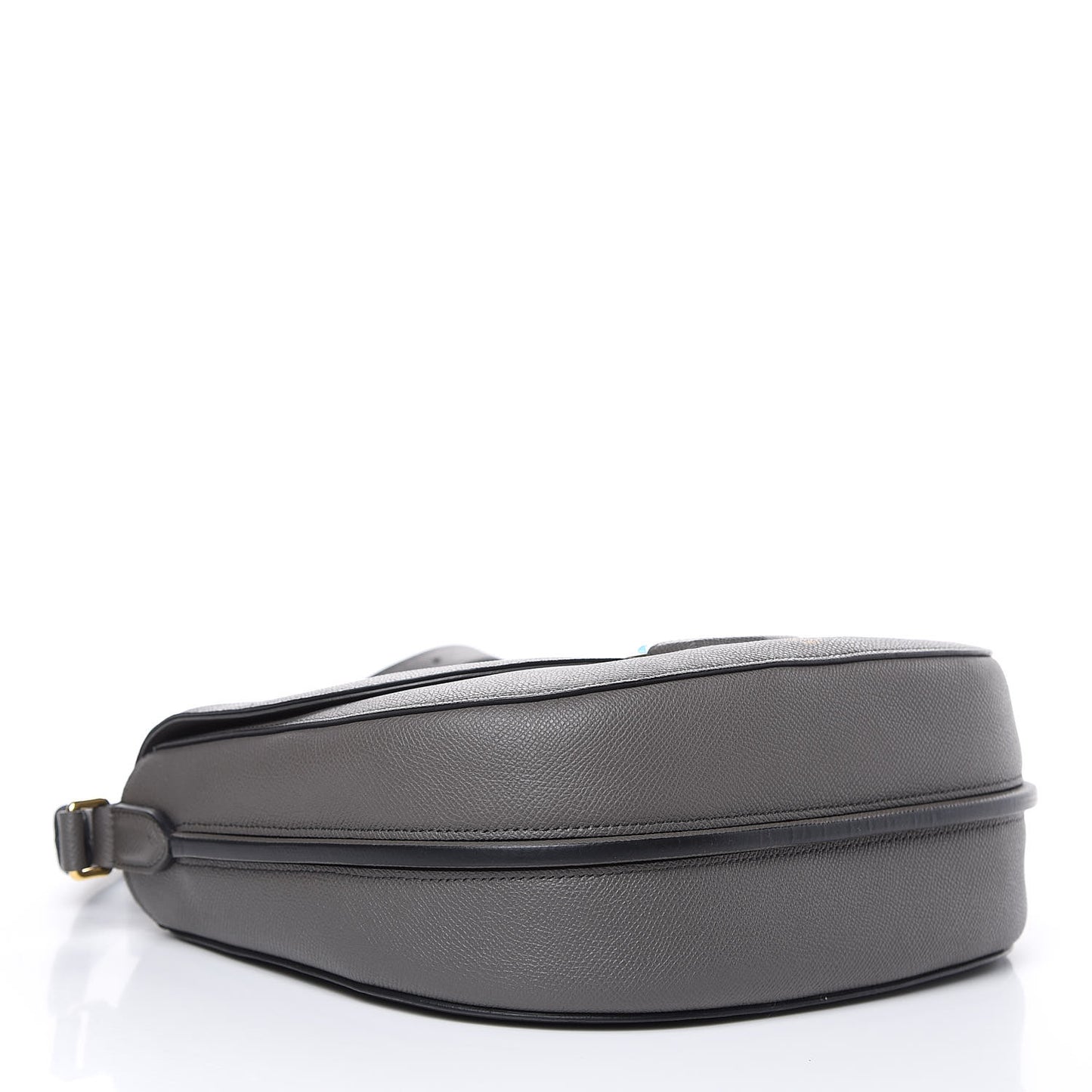 Grained Calfskin Medium Trotteur Light Anthracite