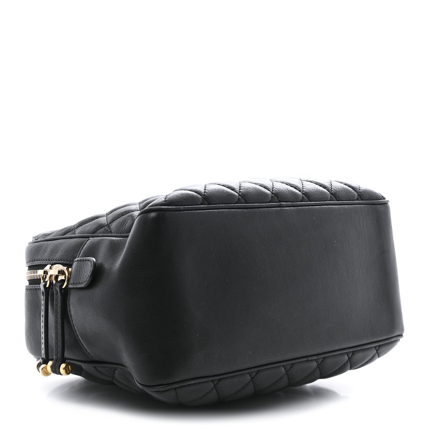 Chanel Calfskin Quilted CC Medium Vanity Case Black 8 of 23