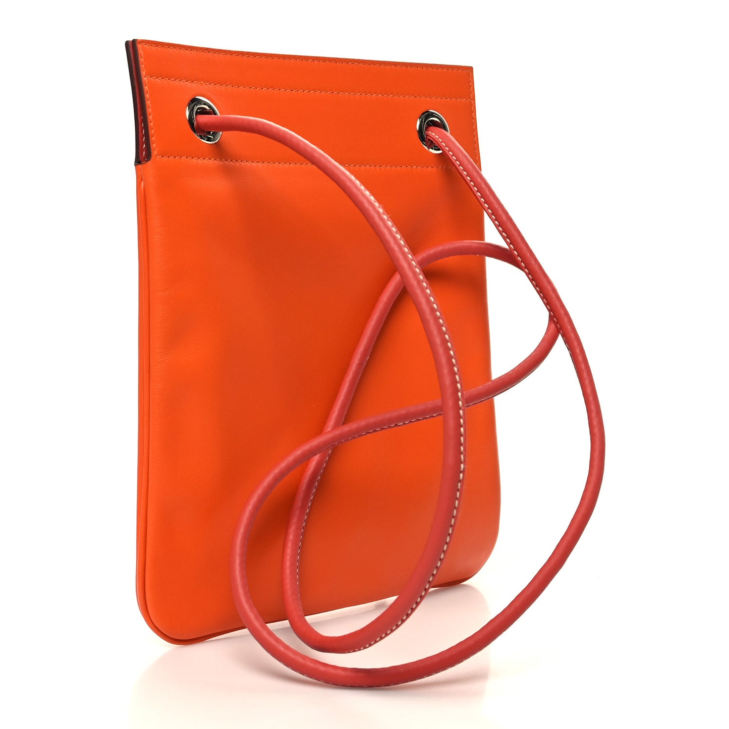 Milo Lambskin Swift Mini Aline Orange Poppy Terre Battue