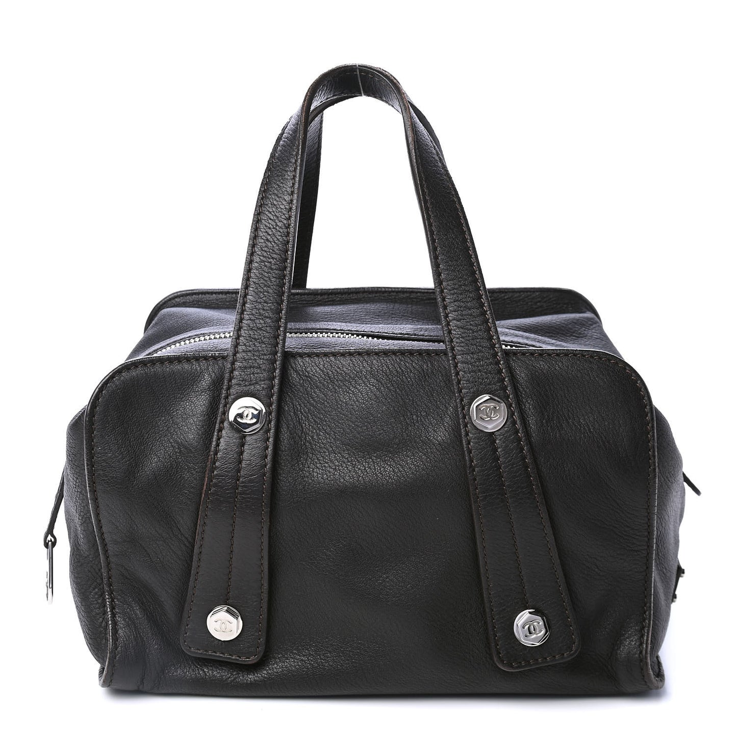 Deerskin Medium Bolt Bag Black