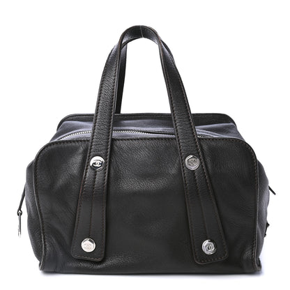 Chanel Deerskin Medium Bolt Bag Black 1 of 4